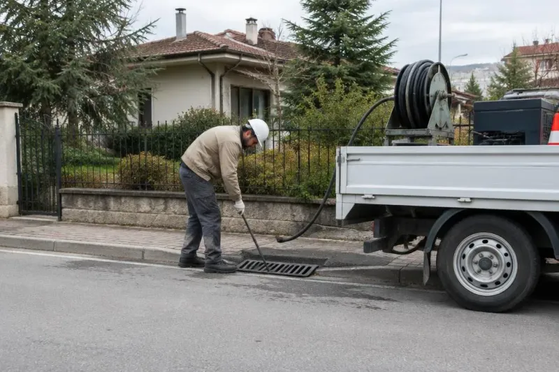 Mamak Yağmur Suyu Hattı Açma